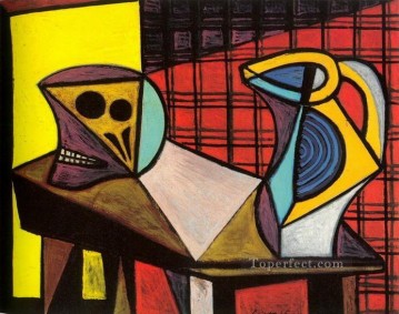  1946 Pintura Art%c3%adstica - Crane et pichet 1946 Cubismo
